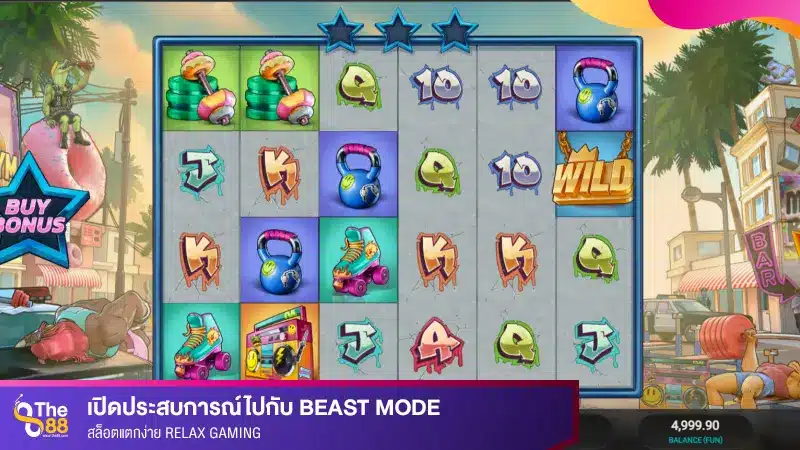 เปิดประสบการณ์ไปกับ Beast Mode สล็อตแตกง่าย Relax Gaming